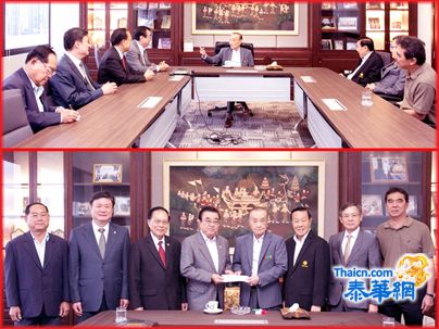 郑鹤楼乐捐潮馆子彬堂装修经费650万铢 黄迨光接领 陈绍扬许镇南郑伟昌等见证仁风善举殊堪褒扬