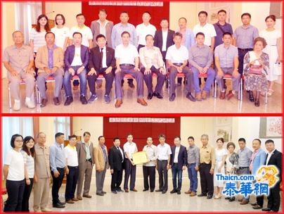 诏安县委常委统战部长沈一彬访问福建会馆 张建禄高梧桐林嘉南等理事首长予以热烈欢迎