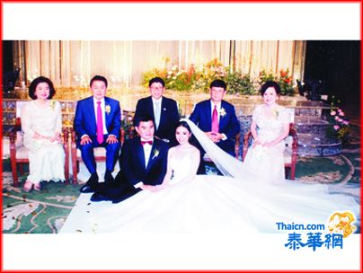 马鸿金贤伉俪次郎喜川硕士与则诗胶学士结婚欢宴宾客近千人盛况空前 荣获国务院副总理威沙努‧可岩博士挂花致贺词 到贺有前副总理陈景镇财长有达玛上议员阿仑警上将前警总指挥讪警上将素帕猜博士等政要长官 以及苏旭明博士贤伉俪郑创基李桂雄陈景辉廖汉明郑岳龙徐光辉郑钦达郭光国林俊勛吴金城社长等