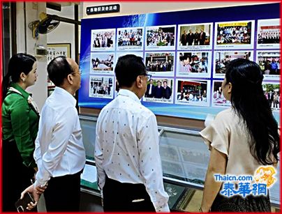黄迨光主席参访广东汕头华侨中学 探讨泰国华文民校协会与汕头华侨中学的合作交流